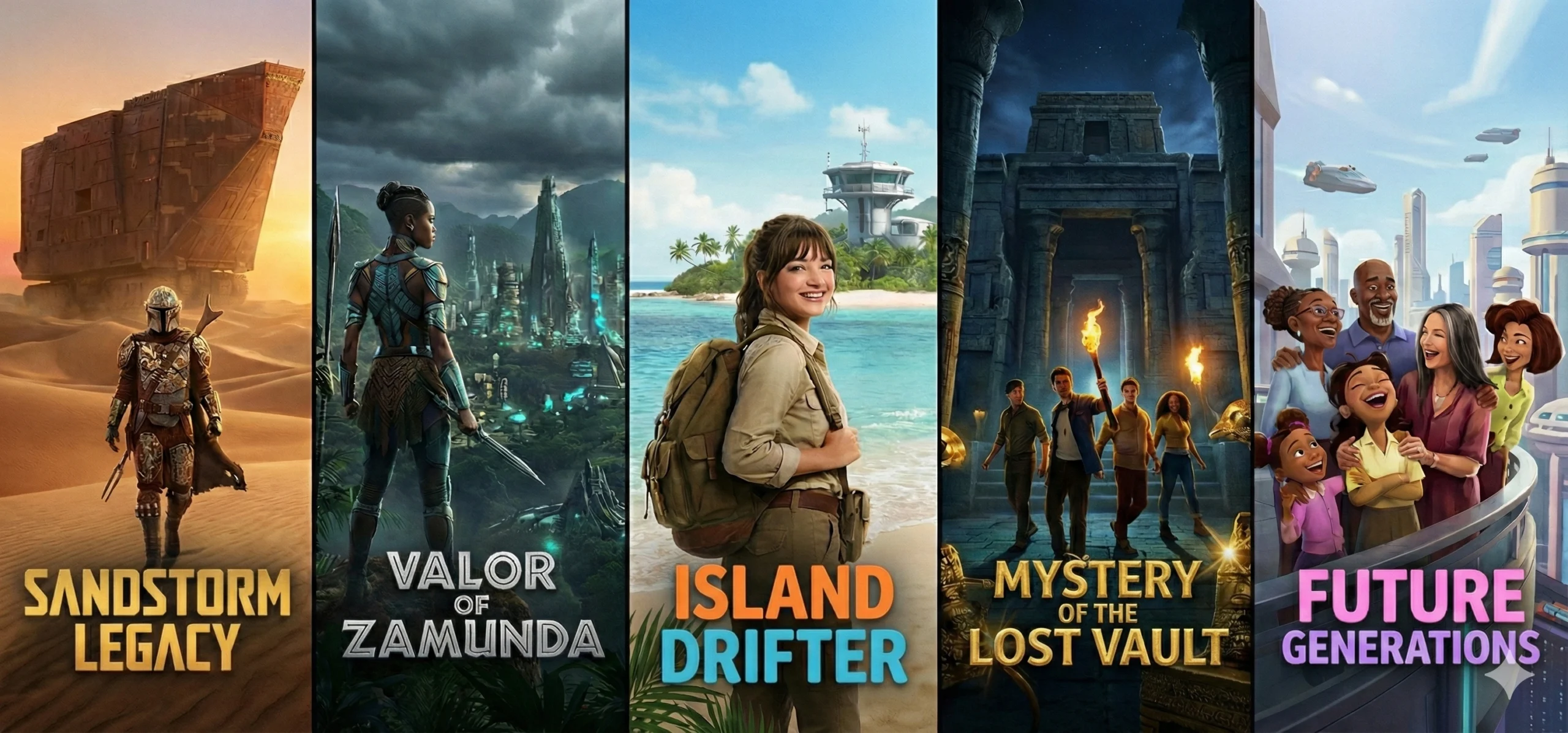 Popular movies and series available on Twizion IPTV platform